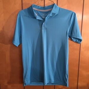 George Kids Size XXL Blue 3 Button Shirt